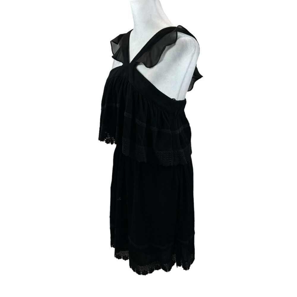 Brand new with tags Intu Brand‎ Black Ruffle Strap Dress Size Medium